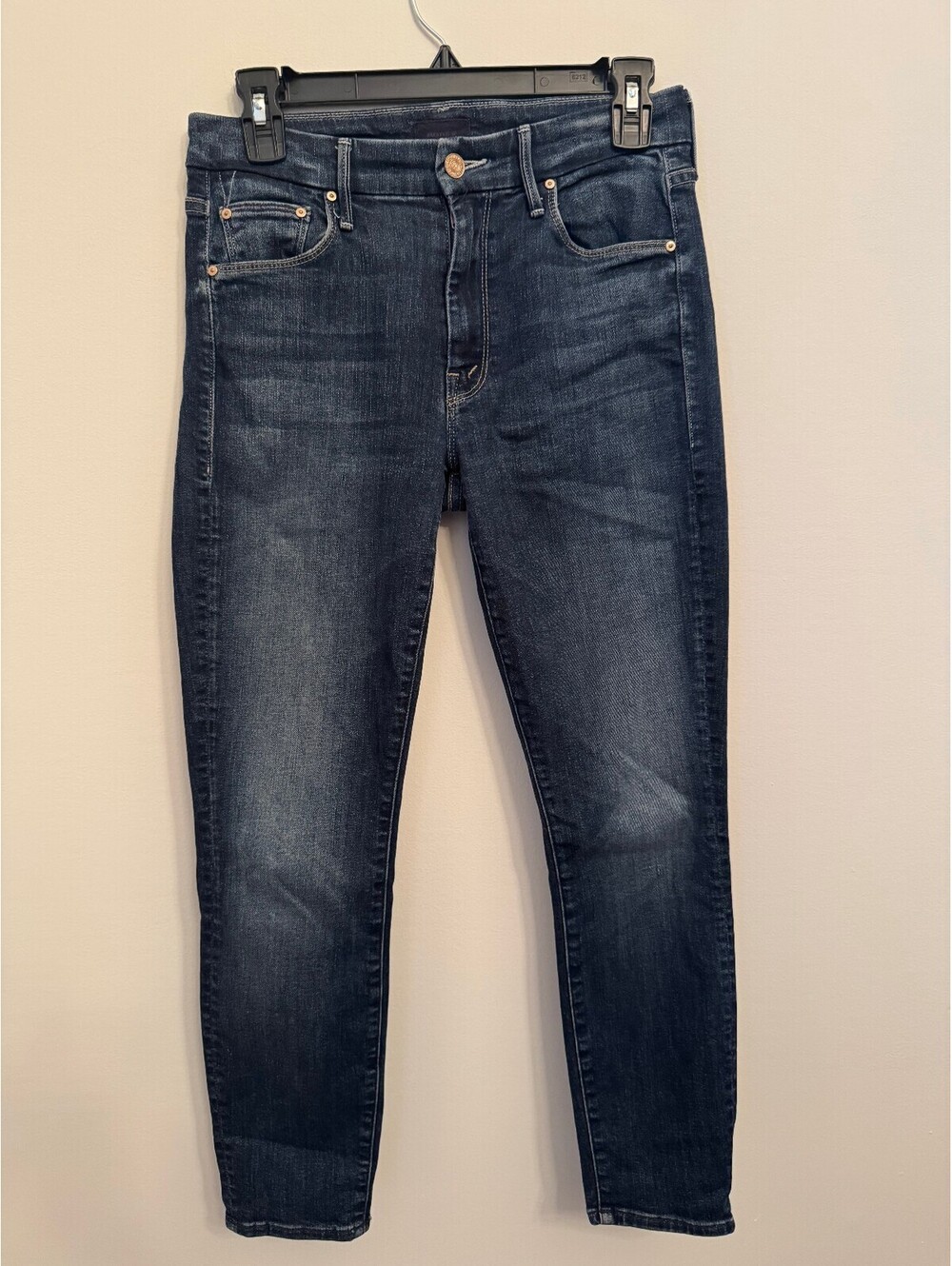 MOTHER The Looker Crop Jeans On The Edge Size 26